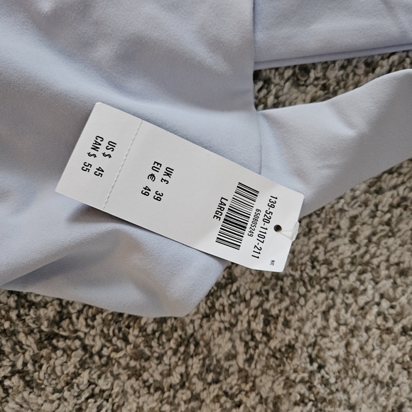 Abercrombie square neck light blue body suit - Picture 1 of 2